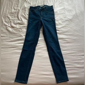 Dark blue madewell jeans